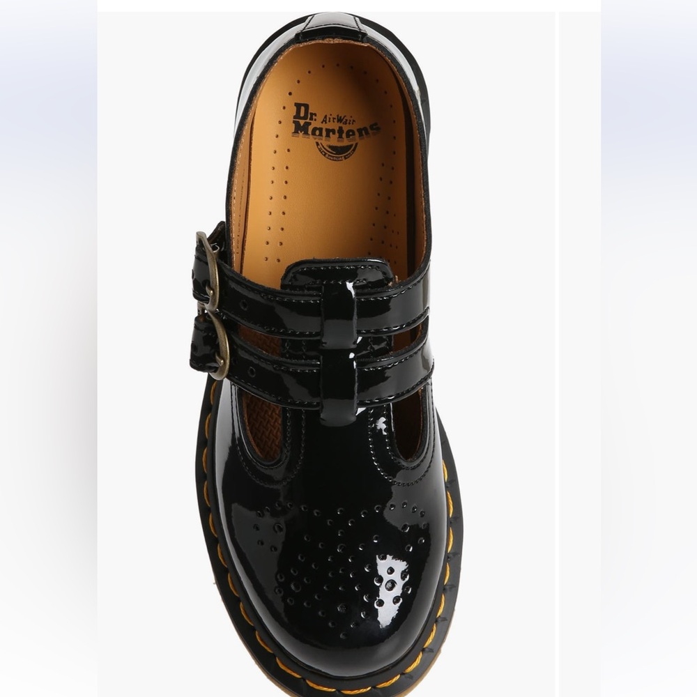Dr. Martens 8065 Mary Jane Patent Leather Shoes - Picture 2 of 6